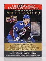 2021-22 Upper Deck Artifacts NHL Hockey BLASTER Box